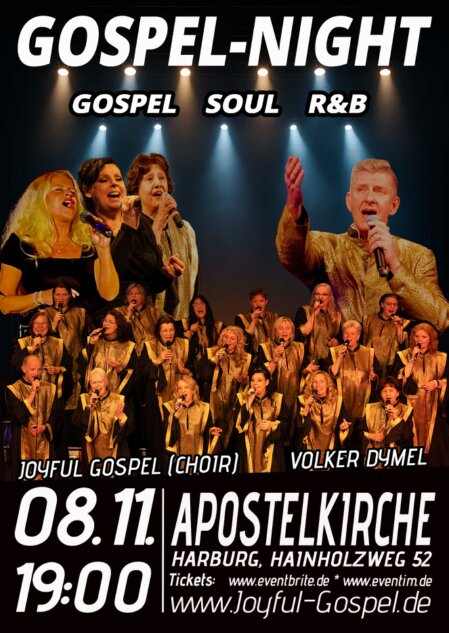 Plakat Gospel-Night Harburg